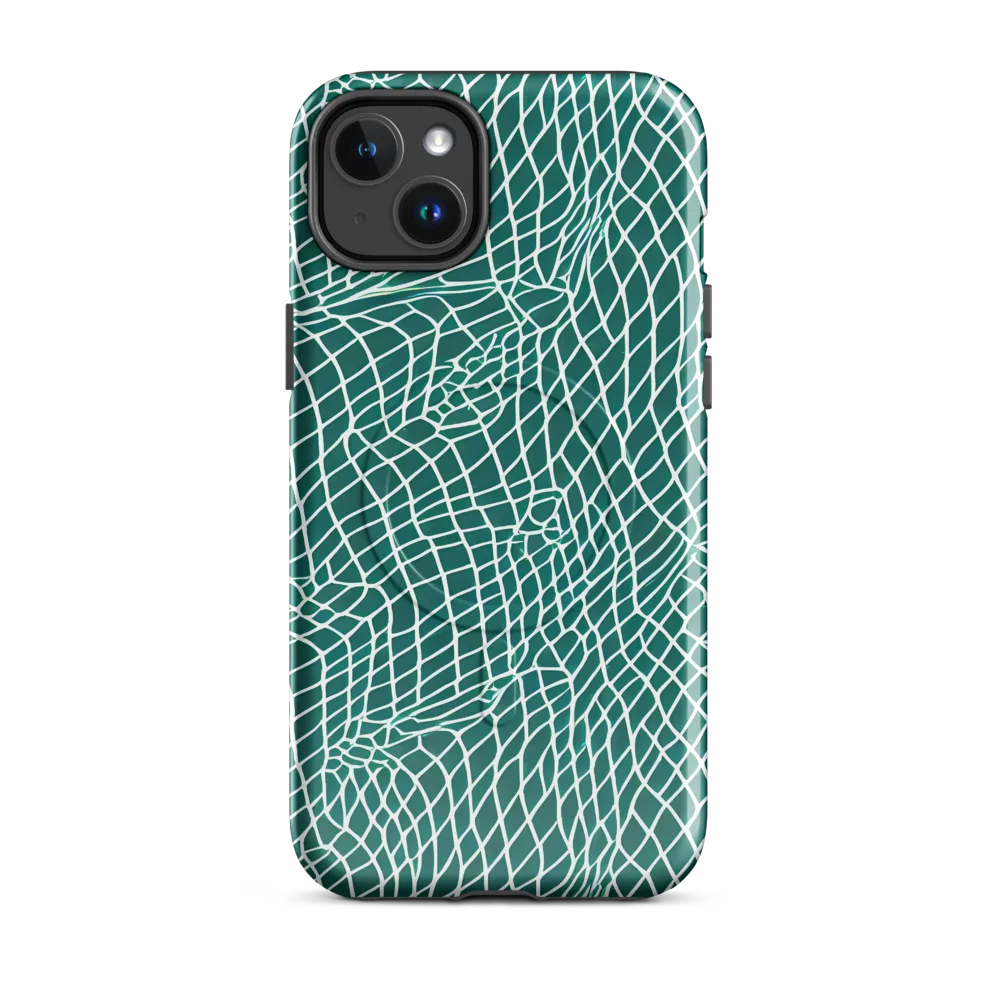 Oceanic Twine on MagSafe Tough Case for iPhone® — Front