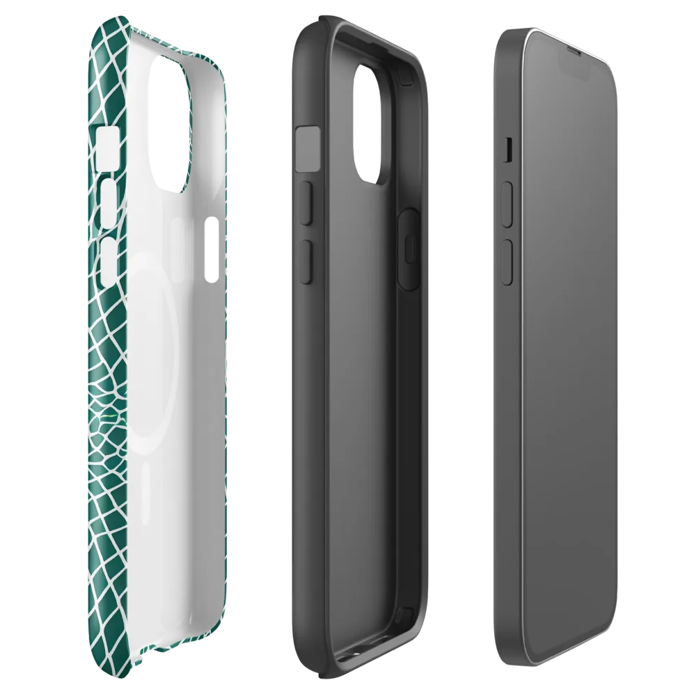 Oceanic Twine on MagSafe Tough Case for iPhone® — Front
