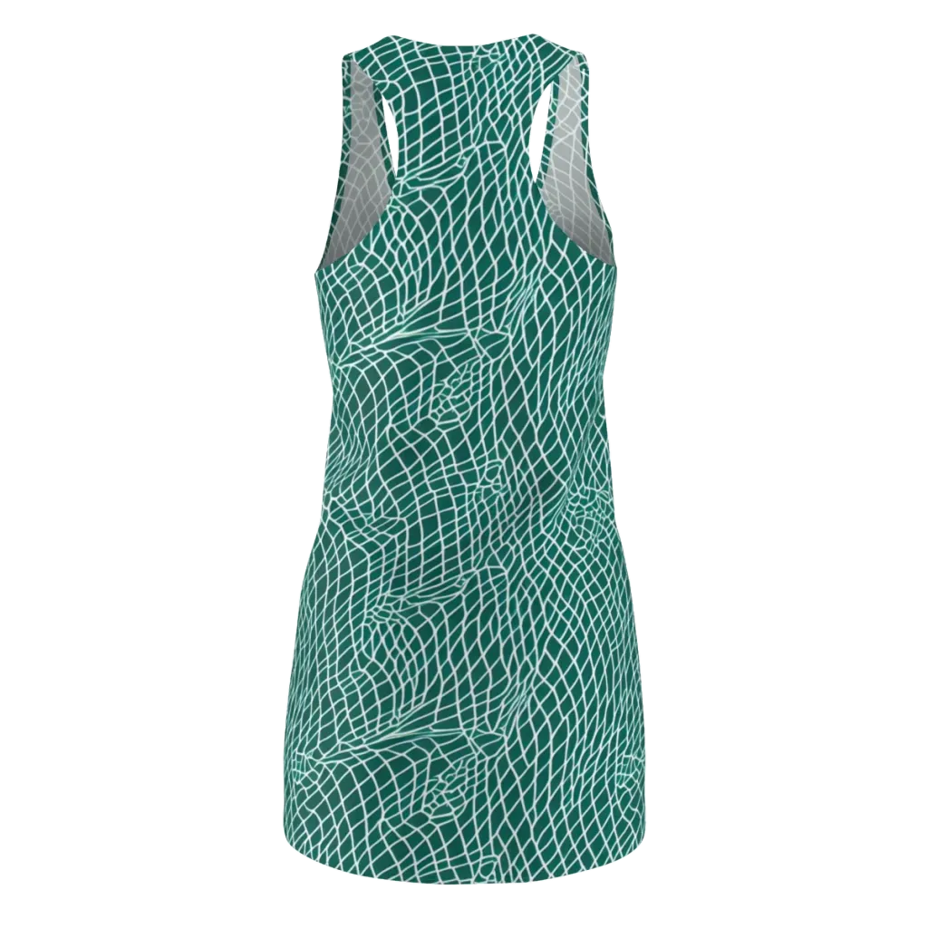 Oceanic Twine on Racerback Dress — Back