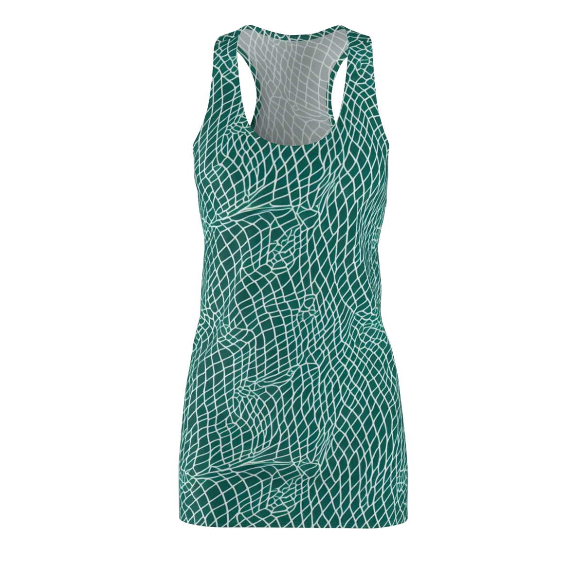Oceanic Twine on Racerback Dress — Front