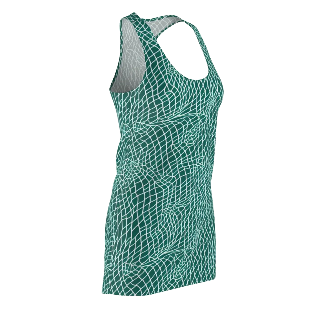 Oceanic Twine on Racerback Dress — Front Side