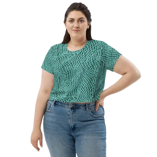 Oceanic Twine on a Crop Tee