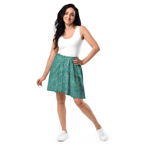 Oceanic Twine on a Skater Skirt