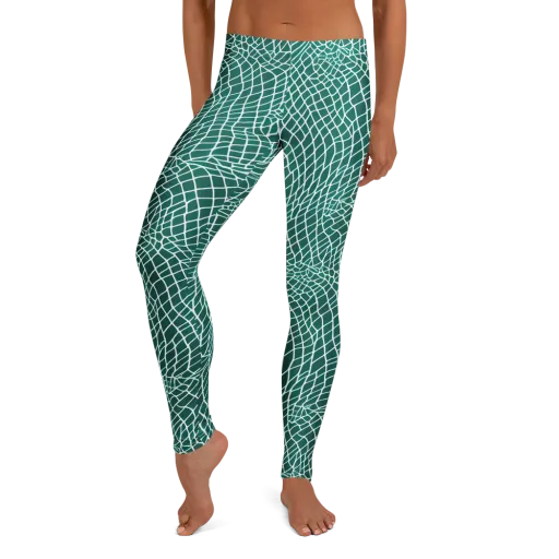 Oceanic Twine on a Leggings