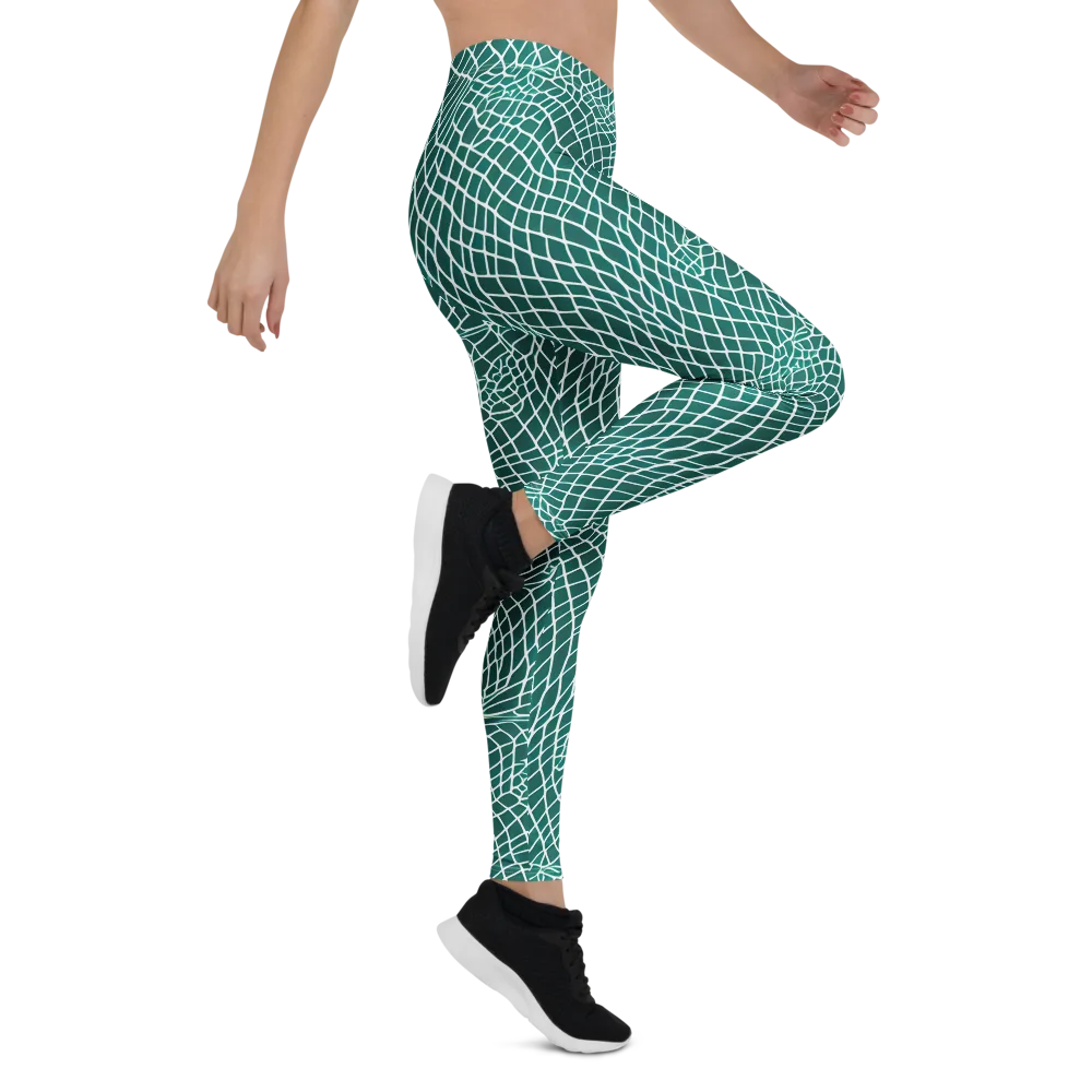 Oceanic Twine on Leggings — Right