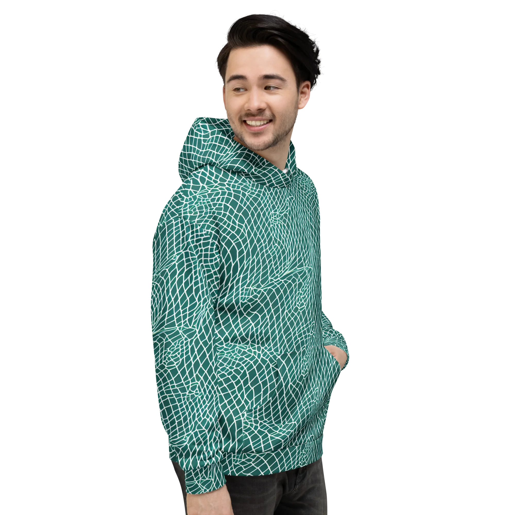 Oceanic Twine on Hoodie — Right