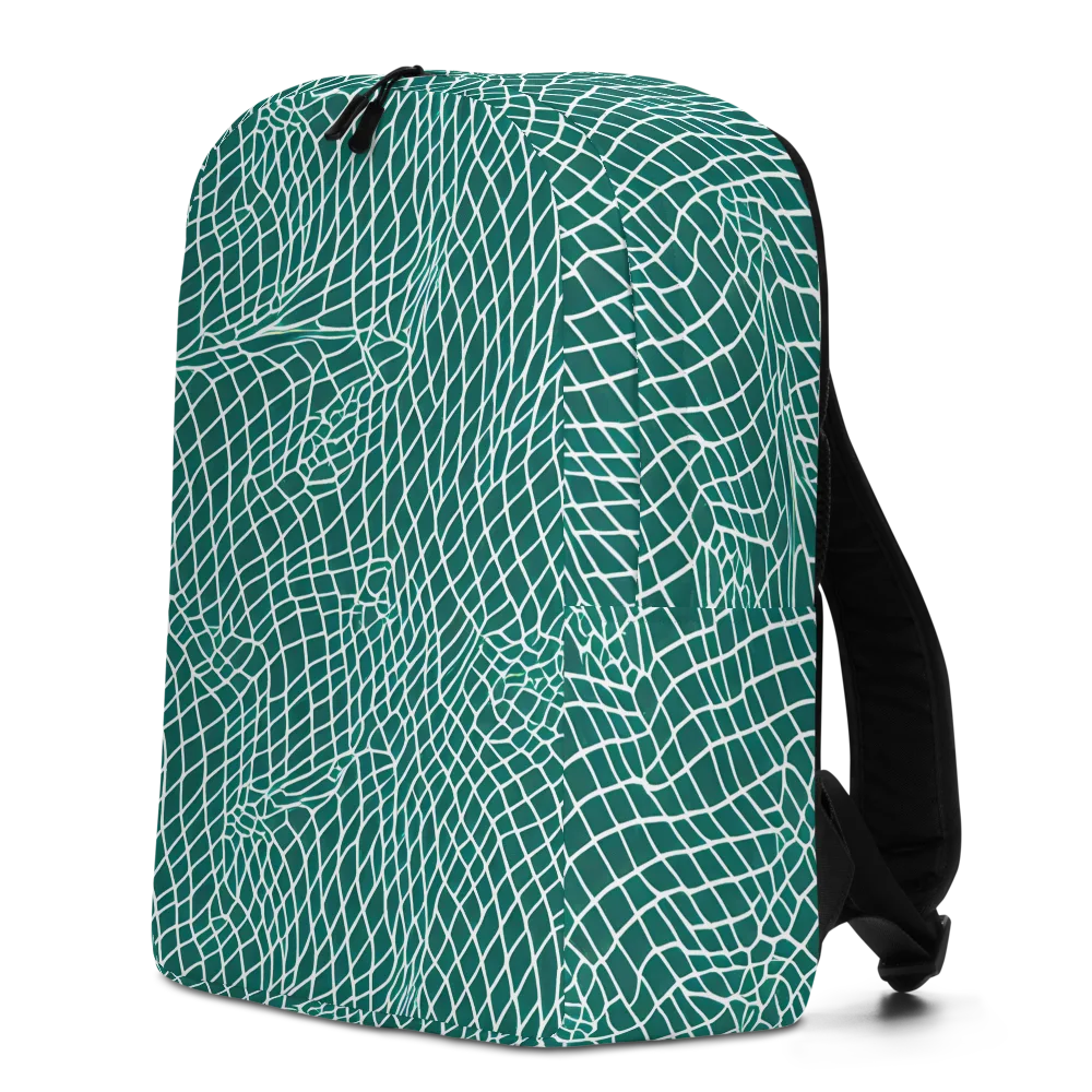Oceanic Twine on Minimalist Backpack — Left