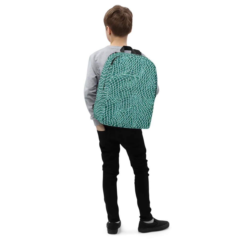 Oceanic Twine on Minimalist Backpack — Right Front