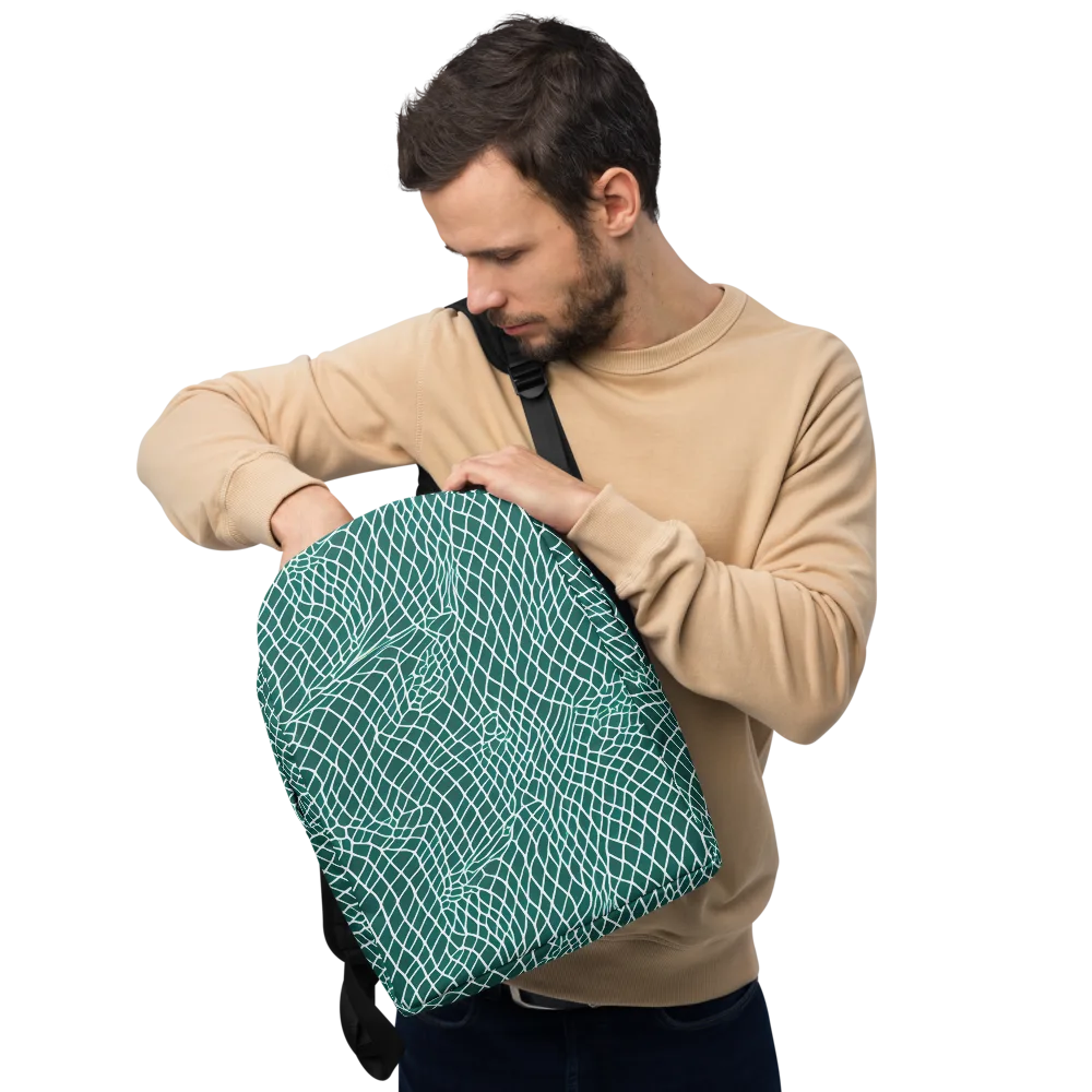 Oceanic Twine on Minimalist Backpack — Front