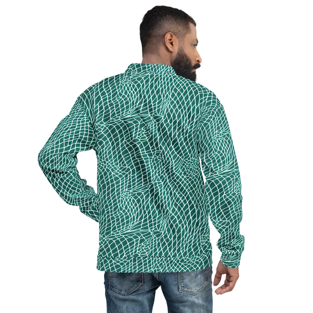 Oceanic Twine on Bomber Jacket — Back