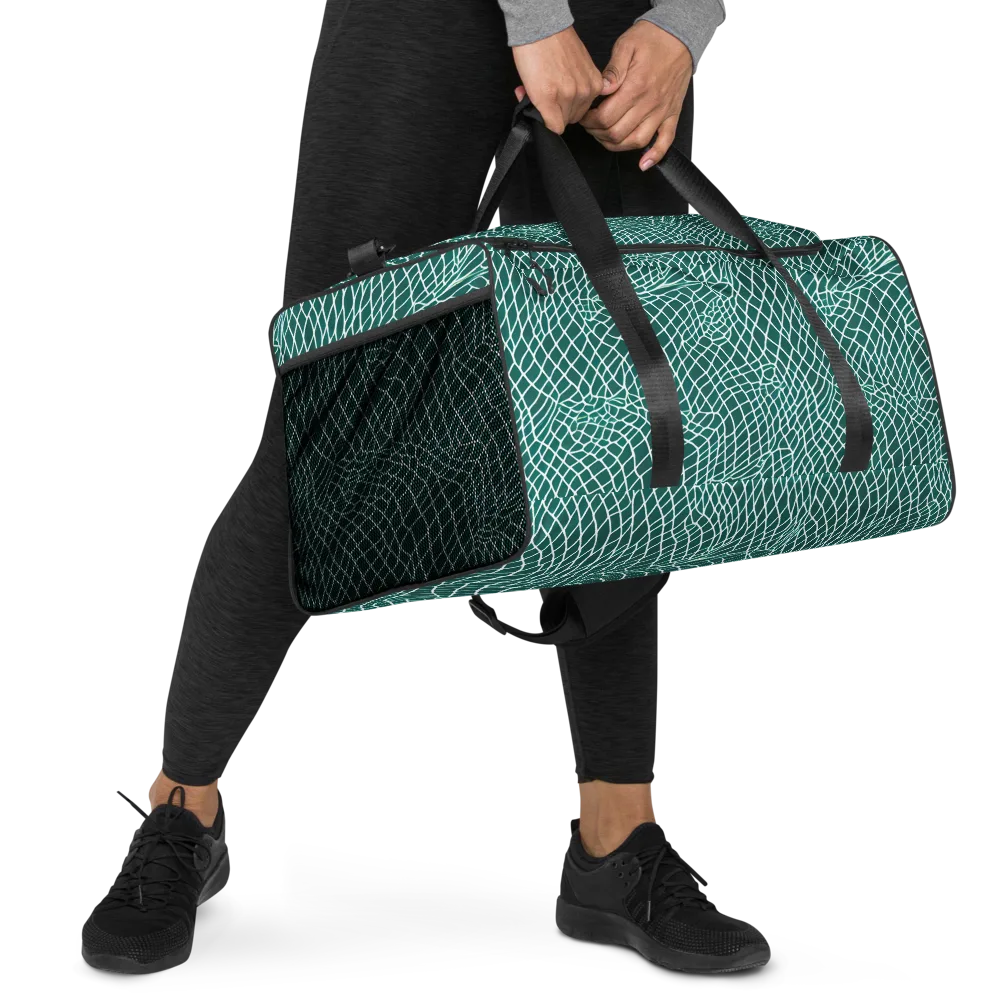 Oceanic Twine on Duffle Bag — Right Front