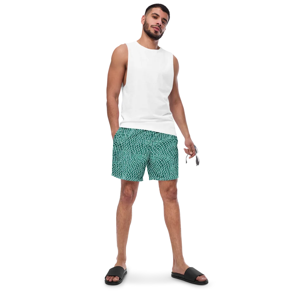 Oceanic Twine on Swim Trunks — Front