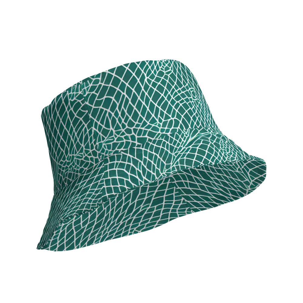 Oceanic Twine on Reversible Bucket Hat — Product details Outside