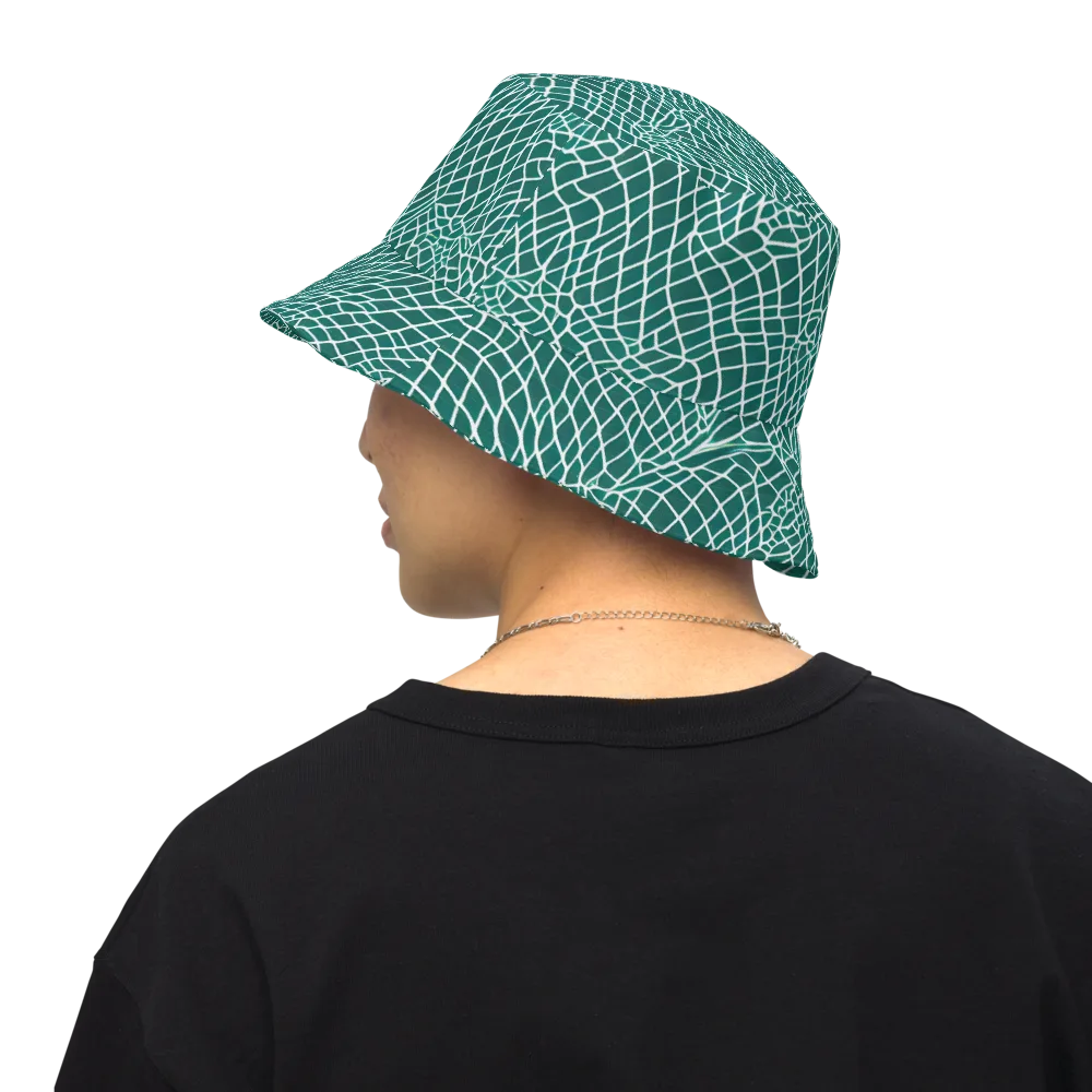 Oceanic Twine on Reversible Bucket Hat — Back Inside