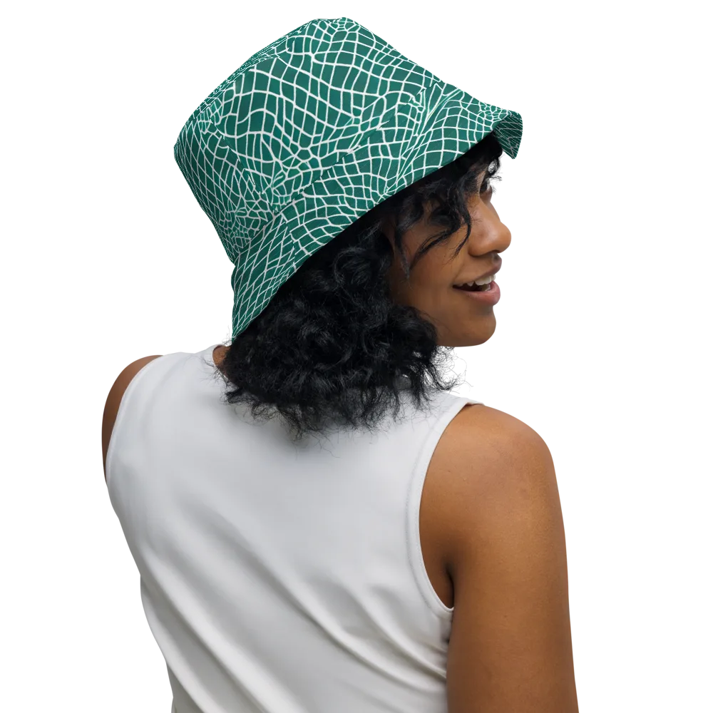 Oceanic Twine on Reversible Bucket Hat — Right Outside