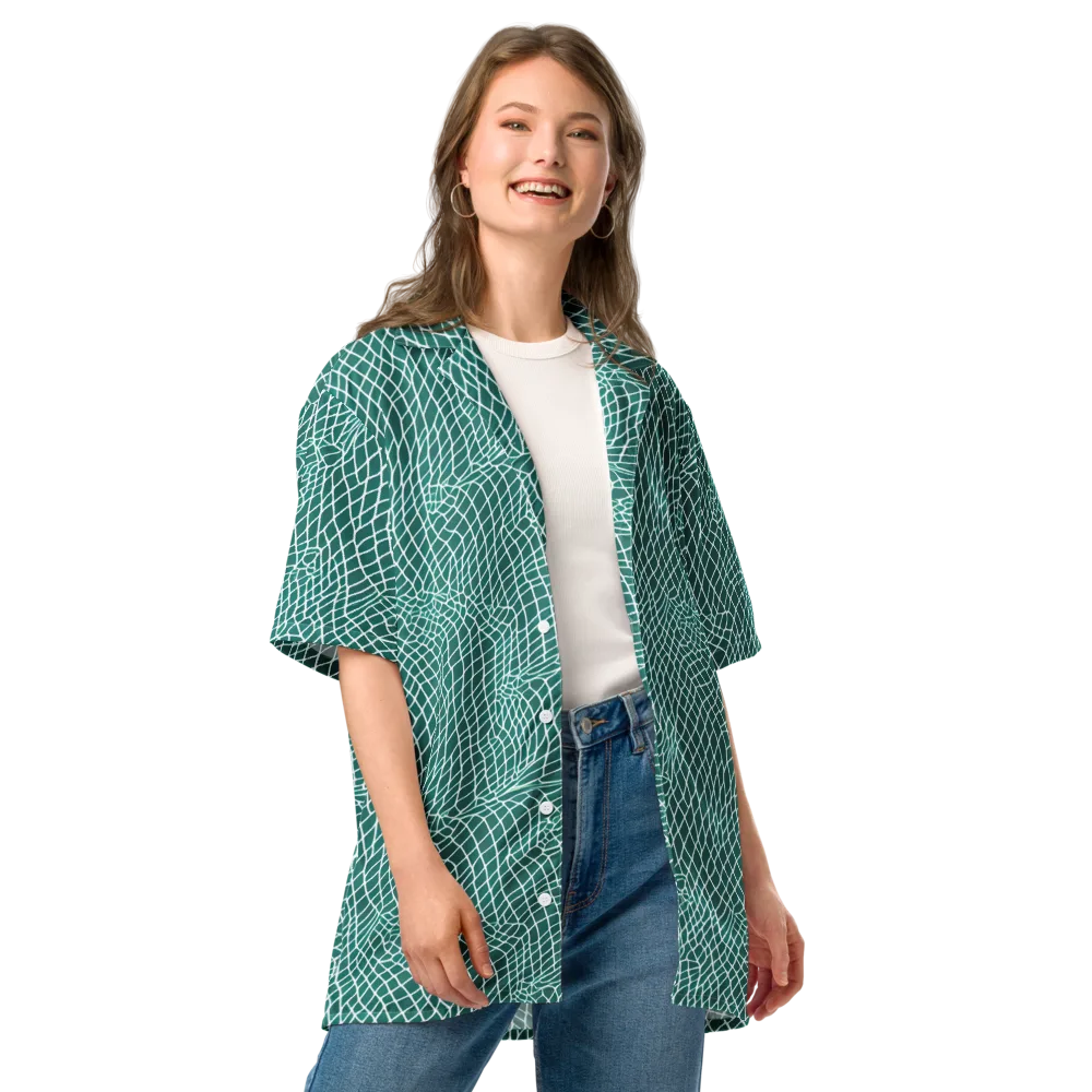 Oceanic Twine on Button Shirt — Front