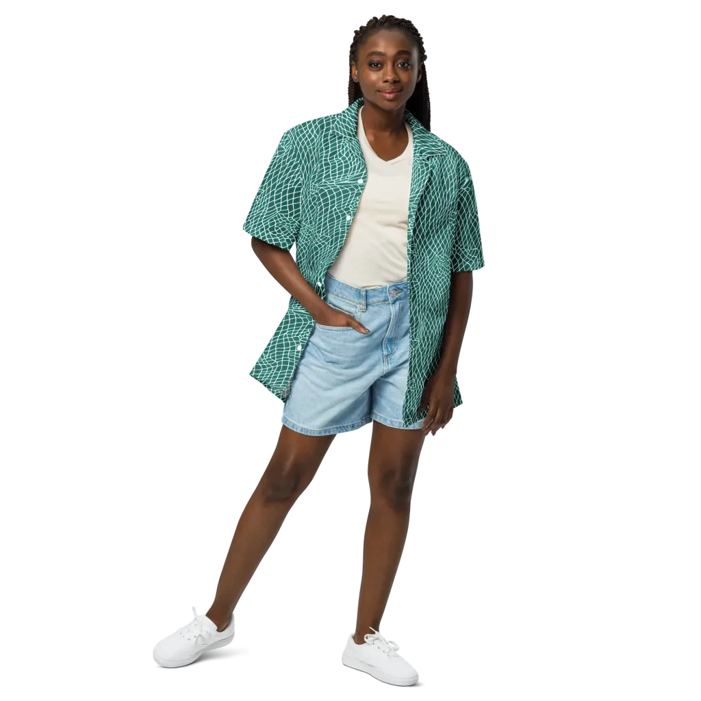 Oceanic Twine on Button Shirt — Front