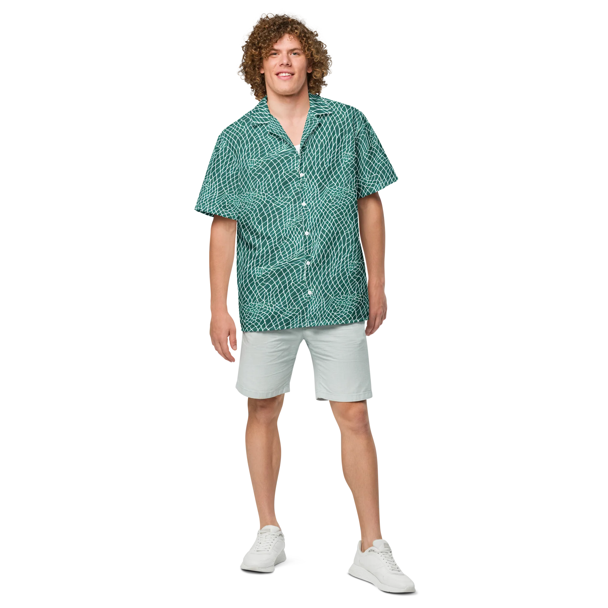Oceanic Twine on Button Shirt — Front