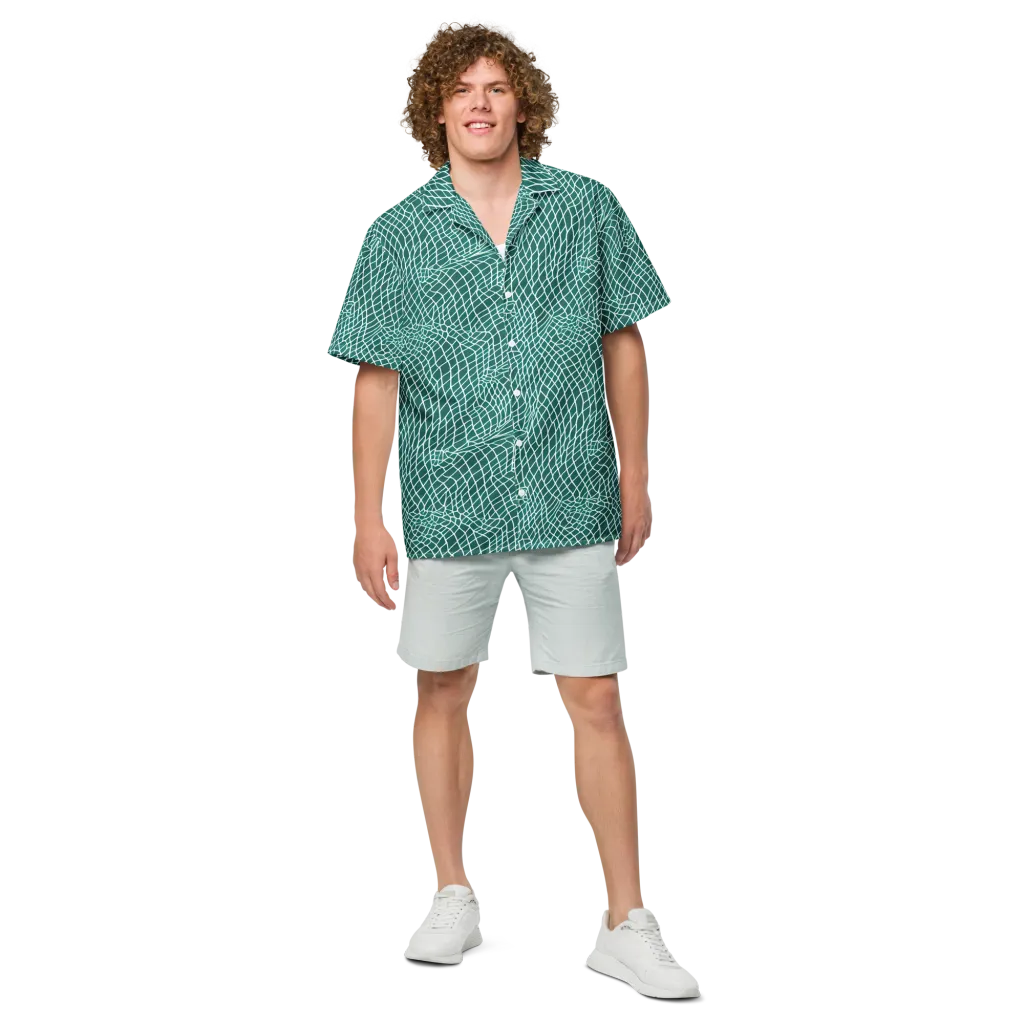 Oceanic Twine on Button Shirt — Front