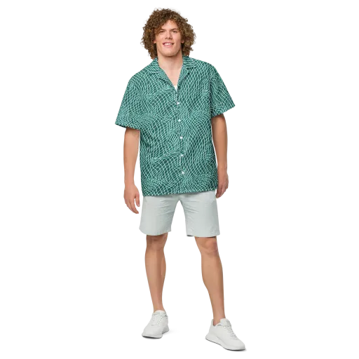 Oceanic Twine on a Button Shirt