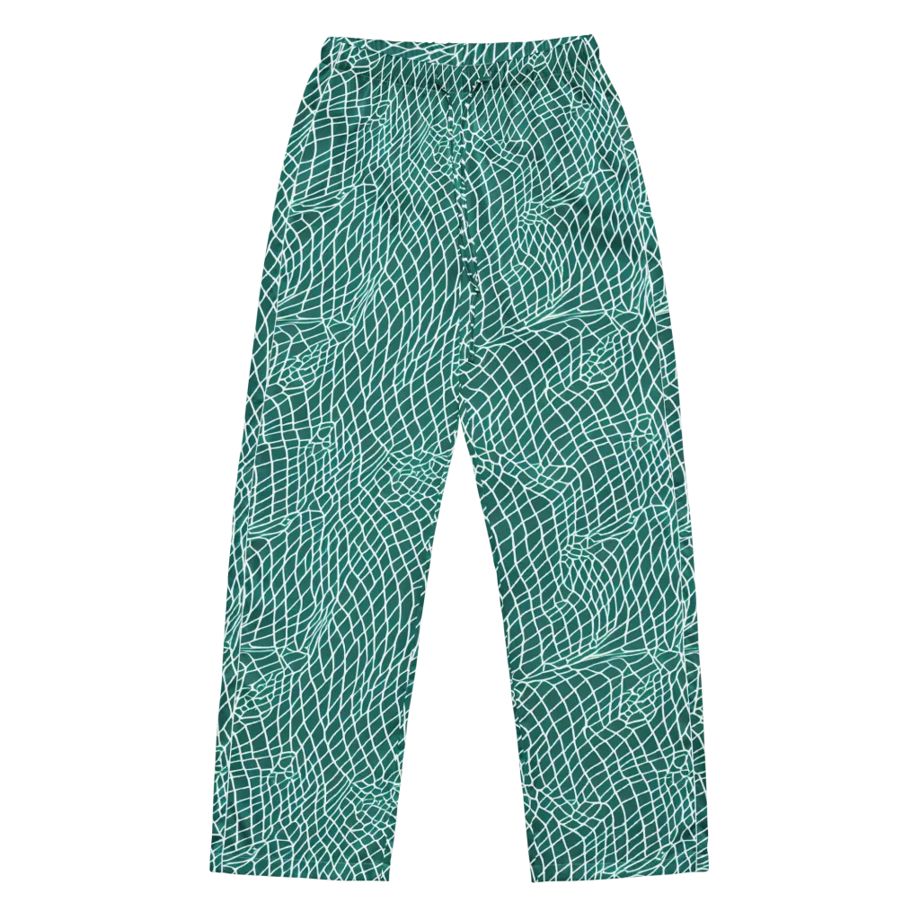 Oceanic Twine on Women's Pajama Pants — Front