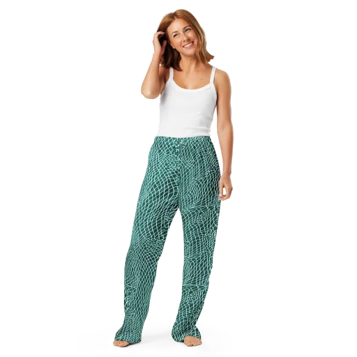 Oceanic Twine on a Women's Pajama Pants