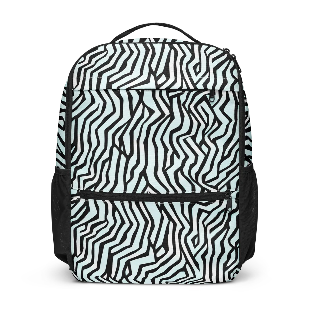 Echoing Stripes on Utility Backpack — Front