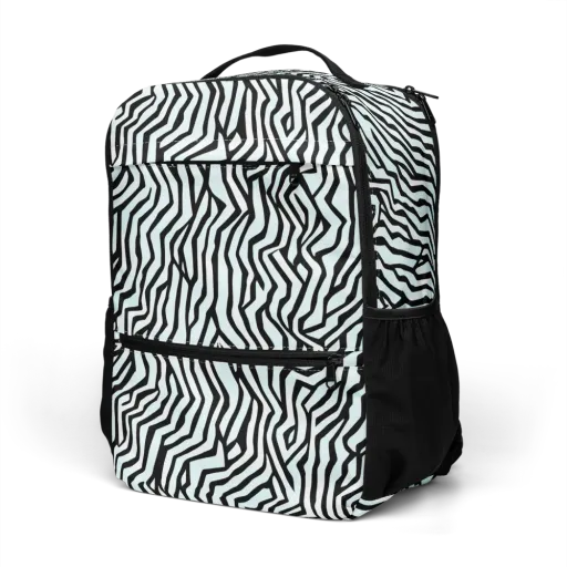 Echoing Stripes on a Utility Backpack