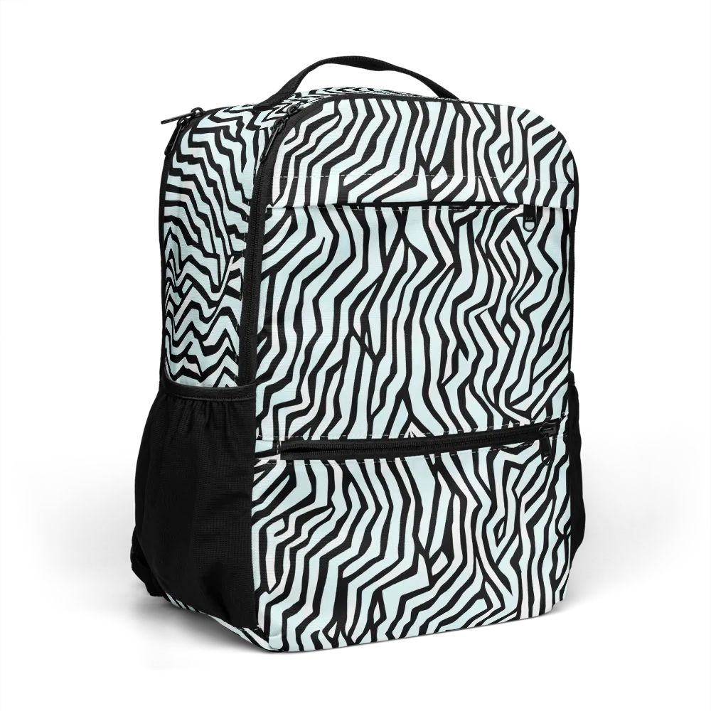 Echoing Stripes on Utility Backpack — Right Front