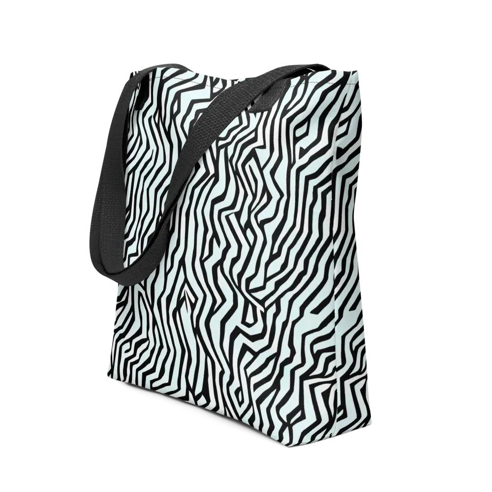 Echoing Stripes on Tote Bag — Front