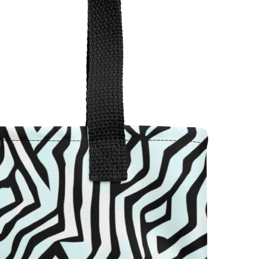 Echoing Stripes on Tote Bag — Product details