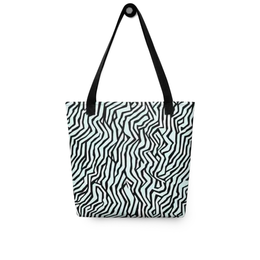 Echoing Stripes on a Tote Bag