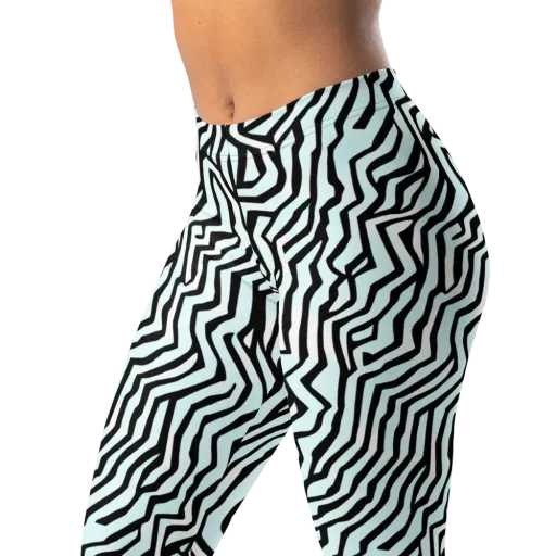 Echoing Stripes on a Leggings