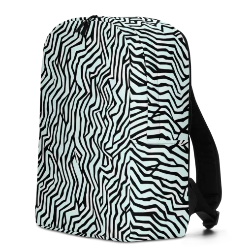Echoing Stripes on a Minimalist Backpack