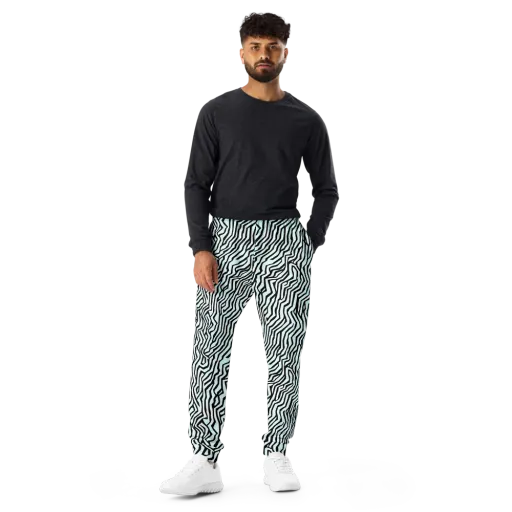 Echoing Stripes on a Men's Joggers