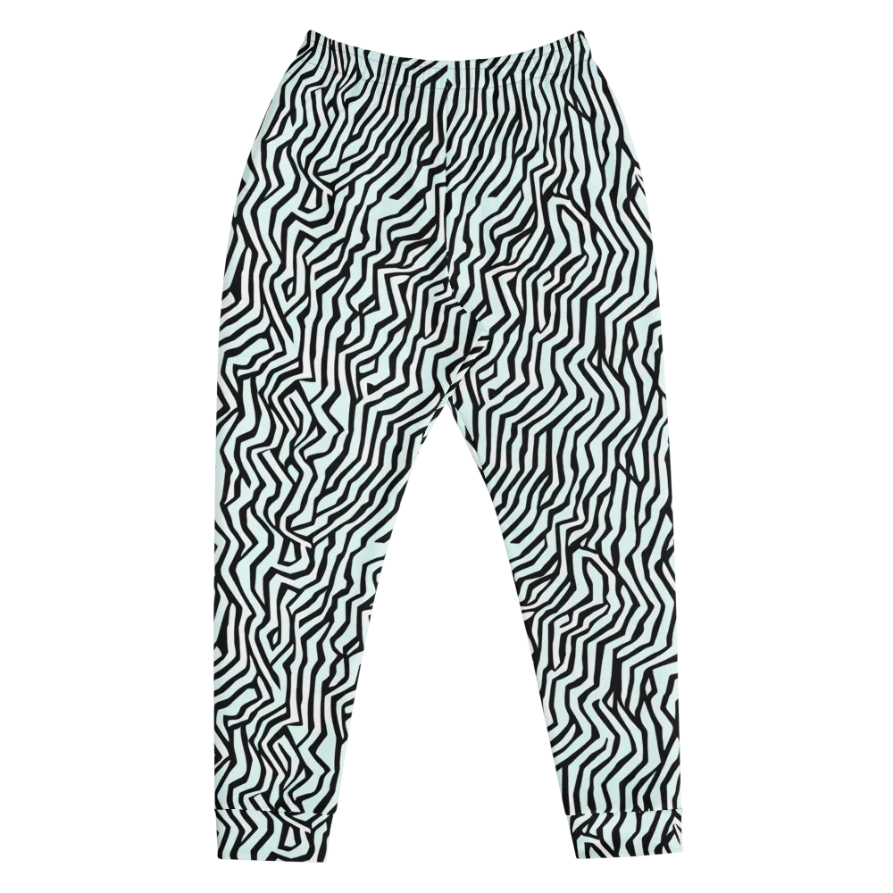 Echoing Stripes on Men's Joggers — Front