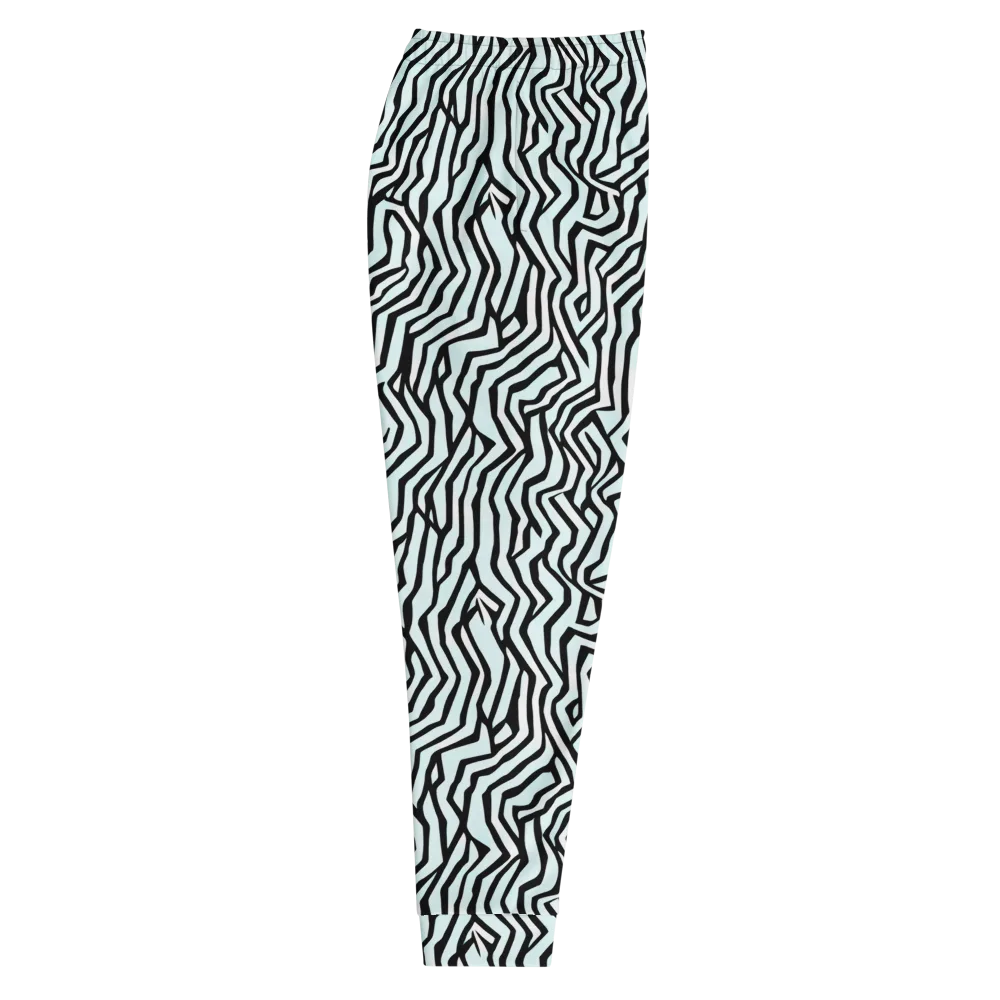 Echoing Stripes on Men's Joggers — Right