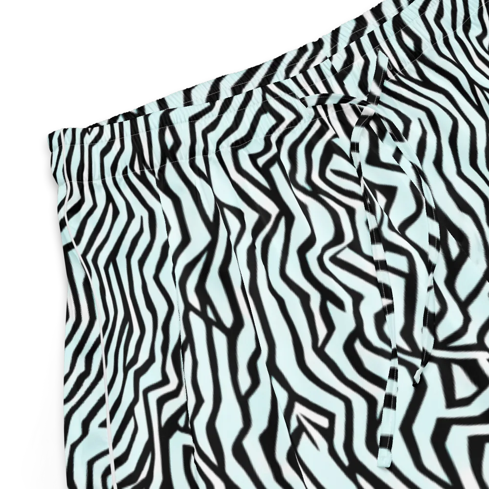 Echoing Stripes on Women's Pajama Shorts — Product details