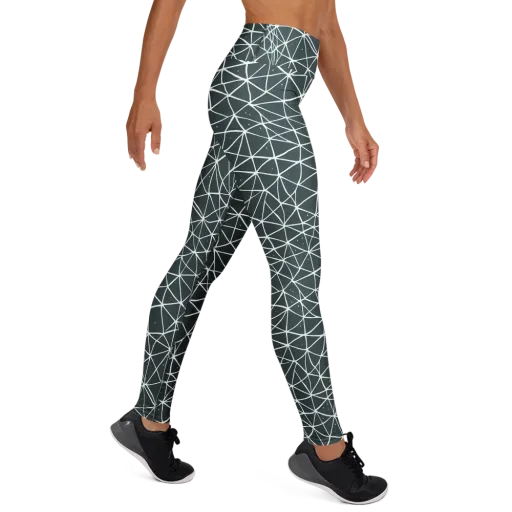 Infinite Interplay on a Yoga Leggings