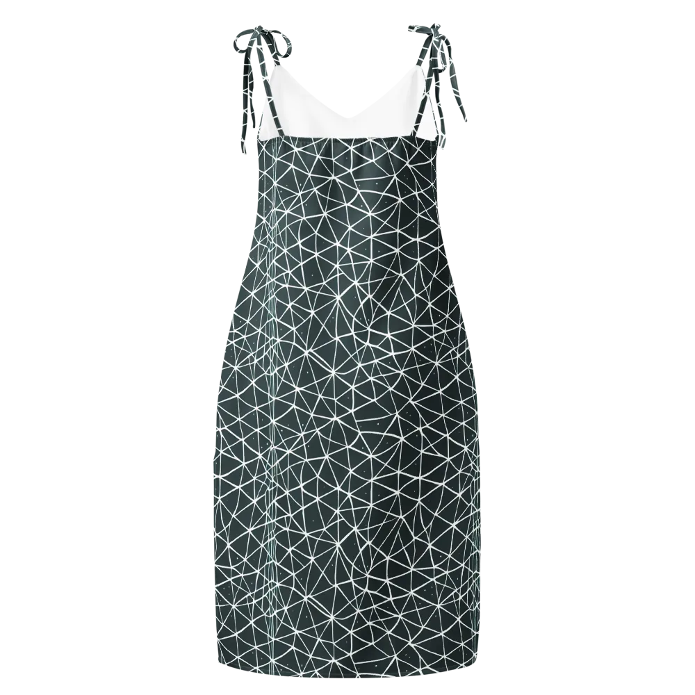 Infinite Interplay on Slip Dress — Back