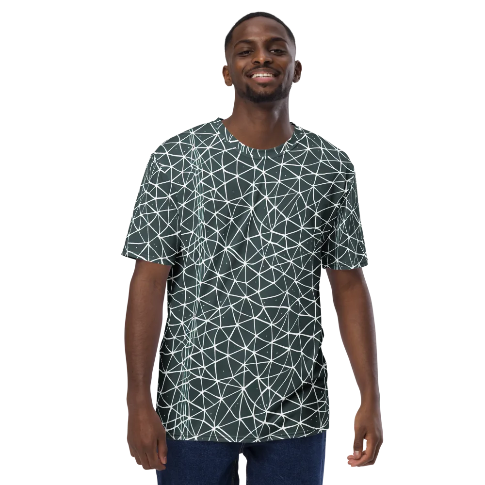 Infinite Interplay on Men's Crew Neck T-Shirt — Front