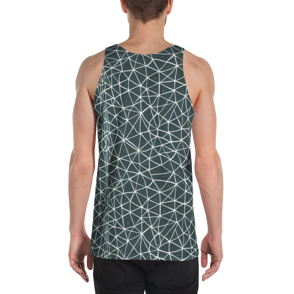 Infinite Interplay on Men's Tank Top — Back