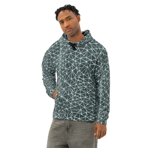 Infinite Interplay on a Cotton Hoodie