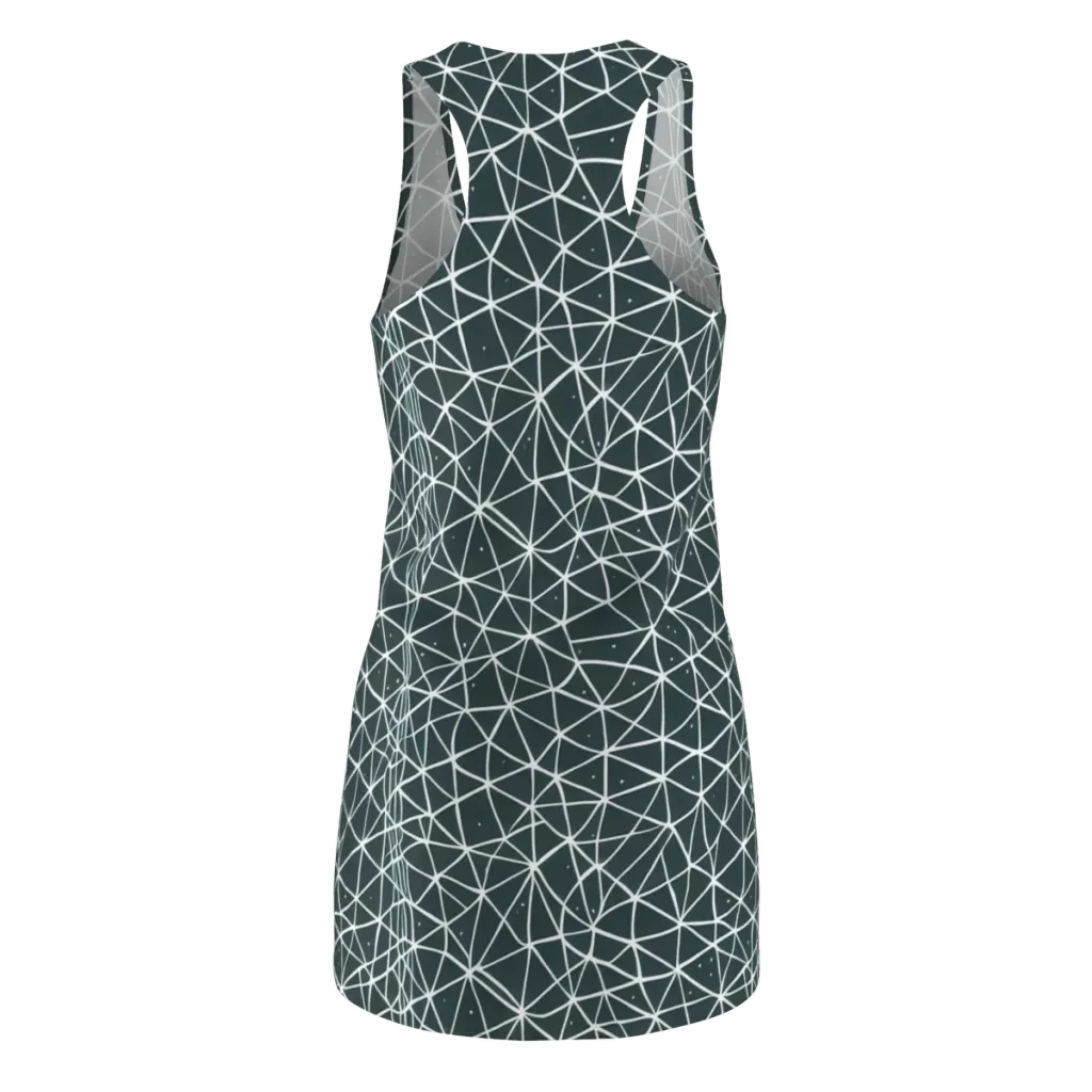 Infinite Interplay on Racerback Dress — Back