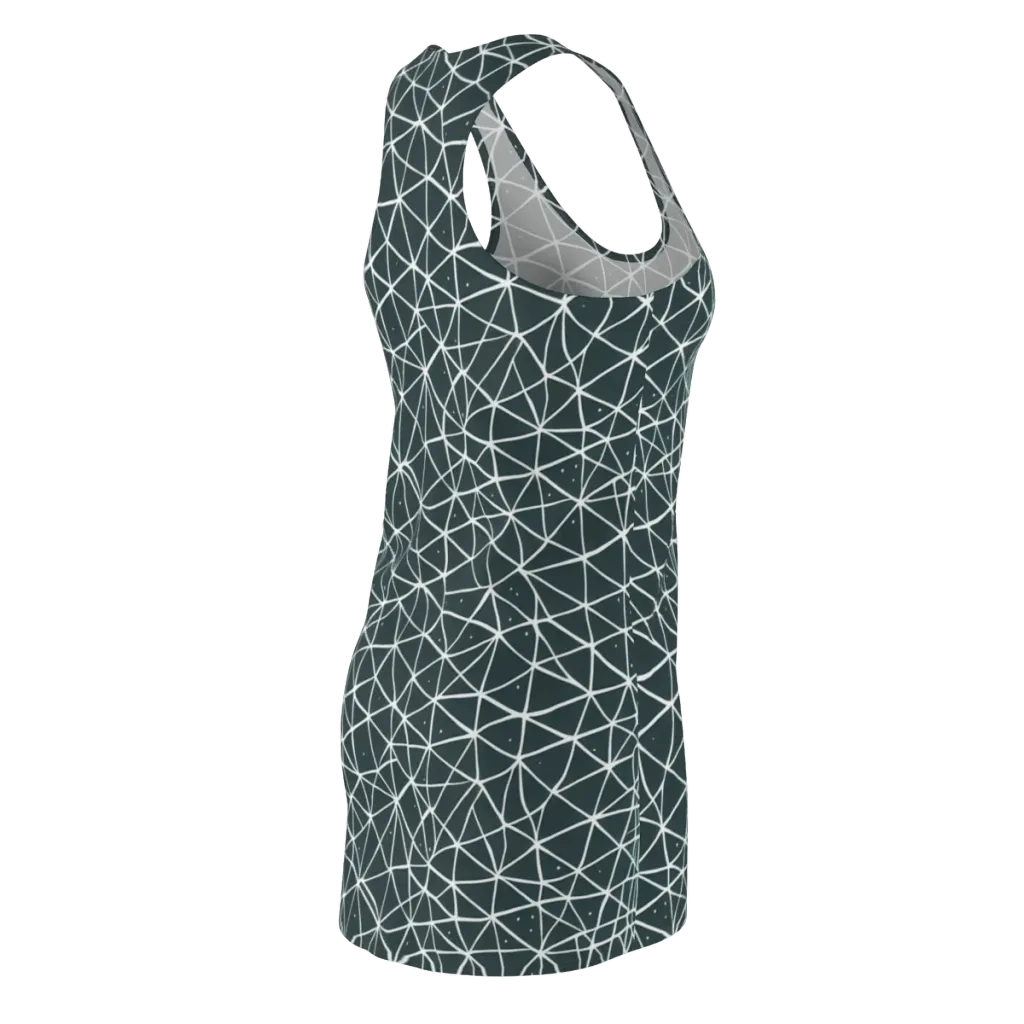 Infinite Interplay on Racerback Dress — Back Side