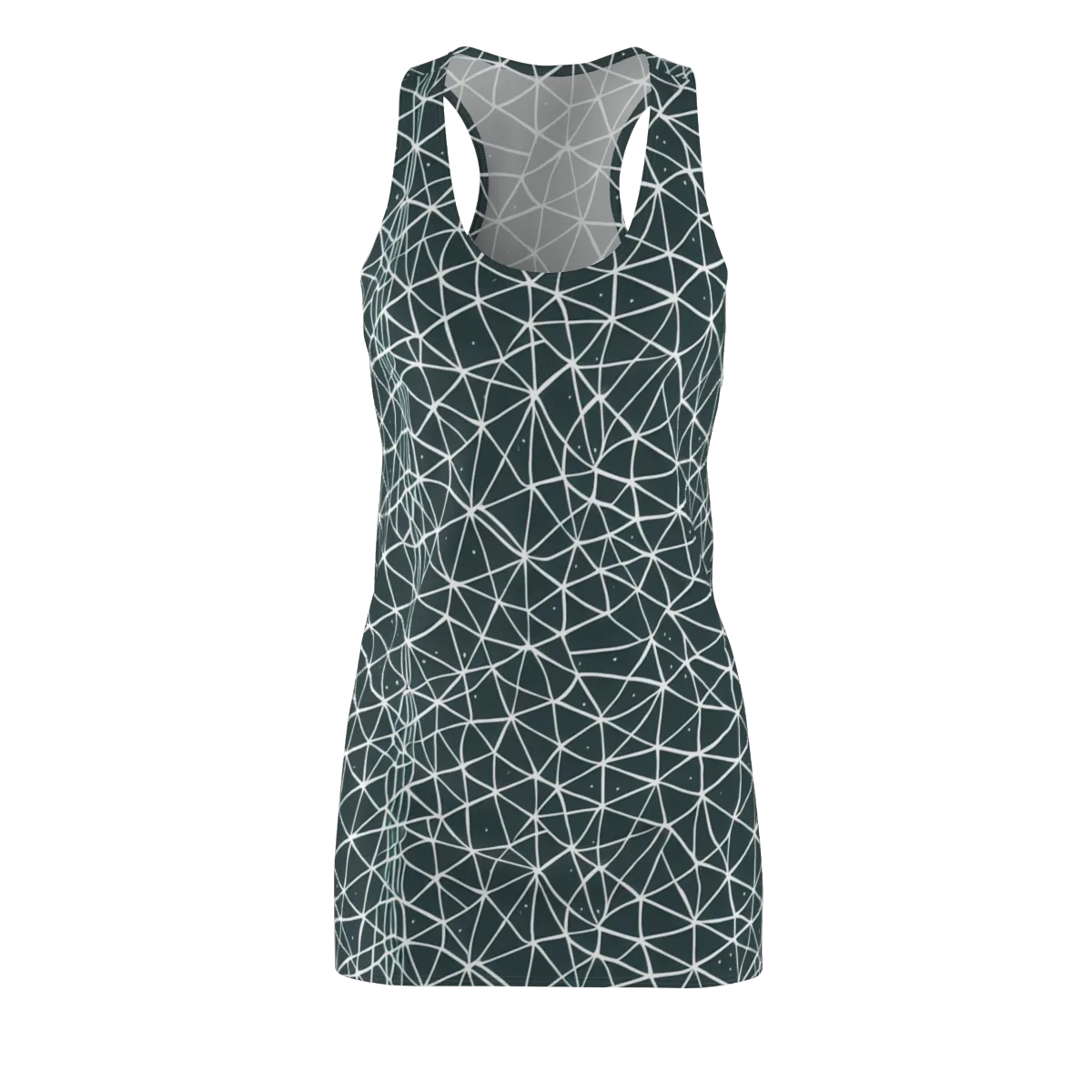 Infinite Interplay on Racerback Dress — Front