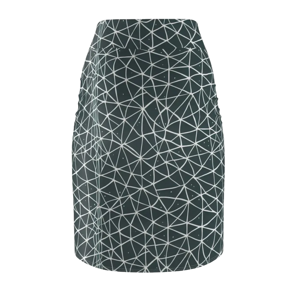 Infinite Interplay on Pencil Skirt — Back
