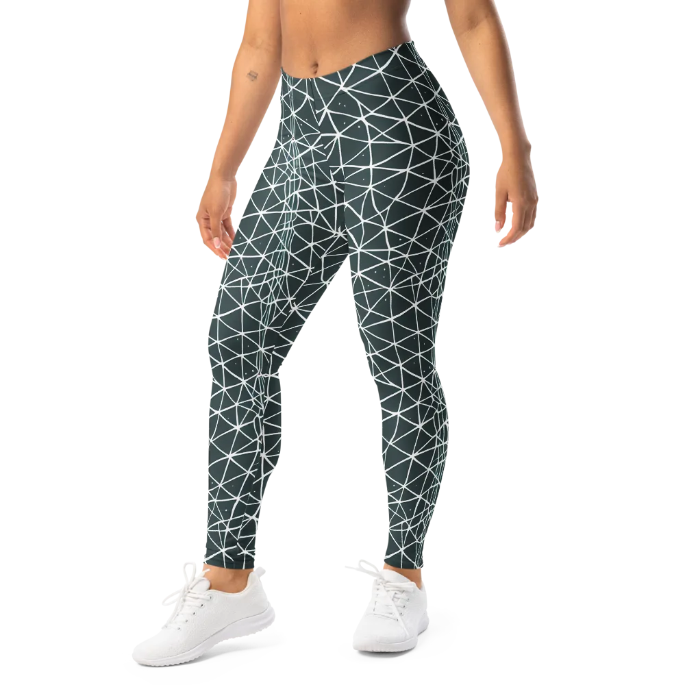Infinite Interplay on Leggings — Left Front