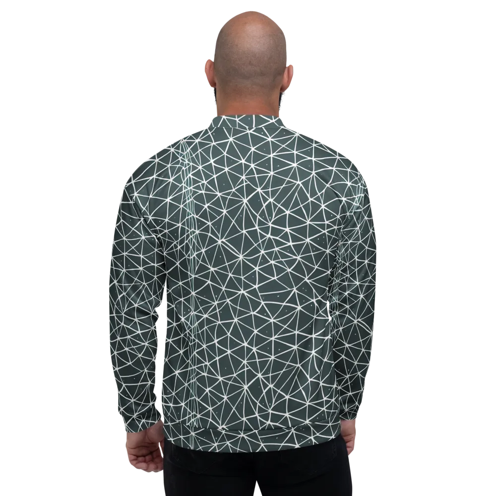 Infinite Interplay on Bomber Jacket — Back