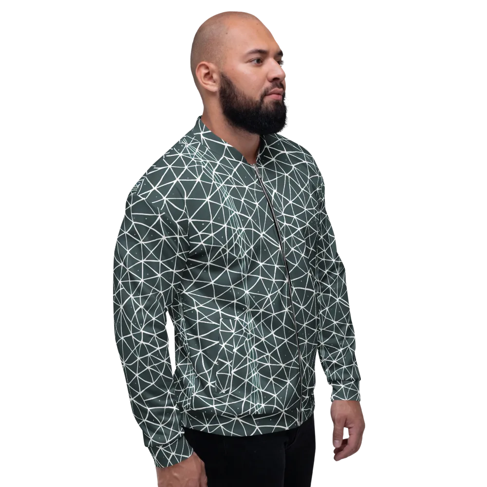 Infinite Interplay on Bomber Jacket — Right